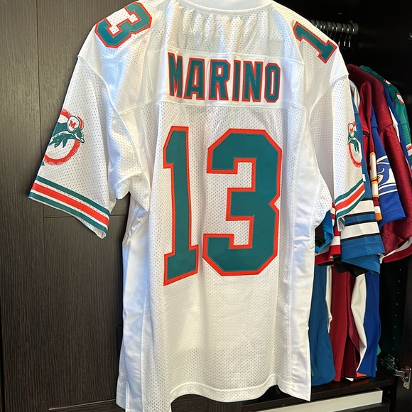Dan Marino Miami Dolphins Mitchell & Ness 2004 Authentic Throwback NFL Jersey - Picture 9 of 10